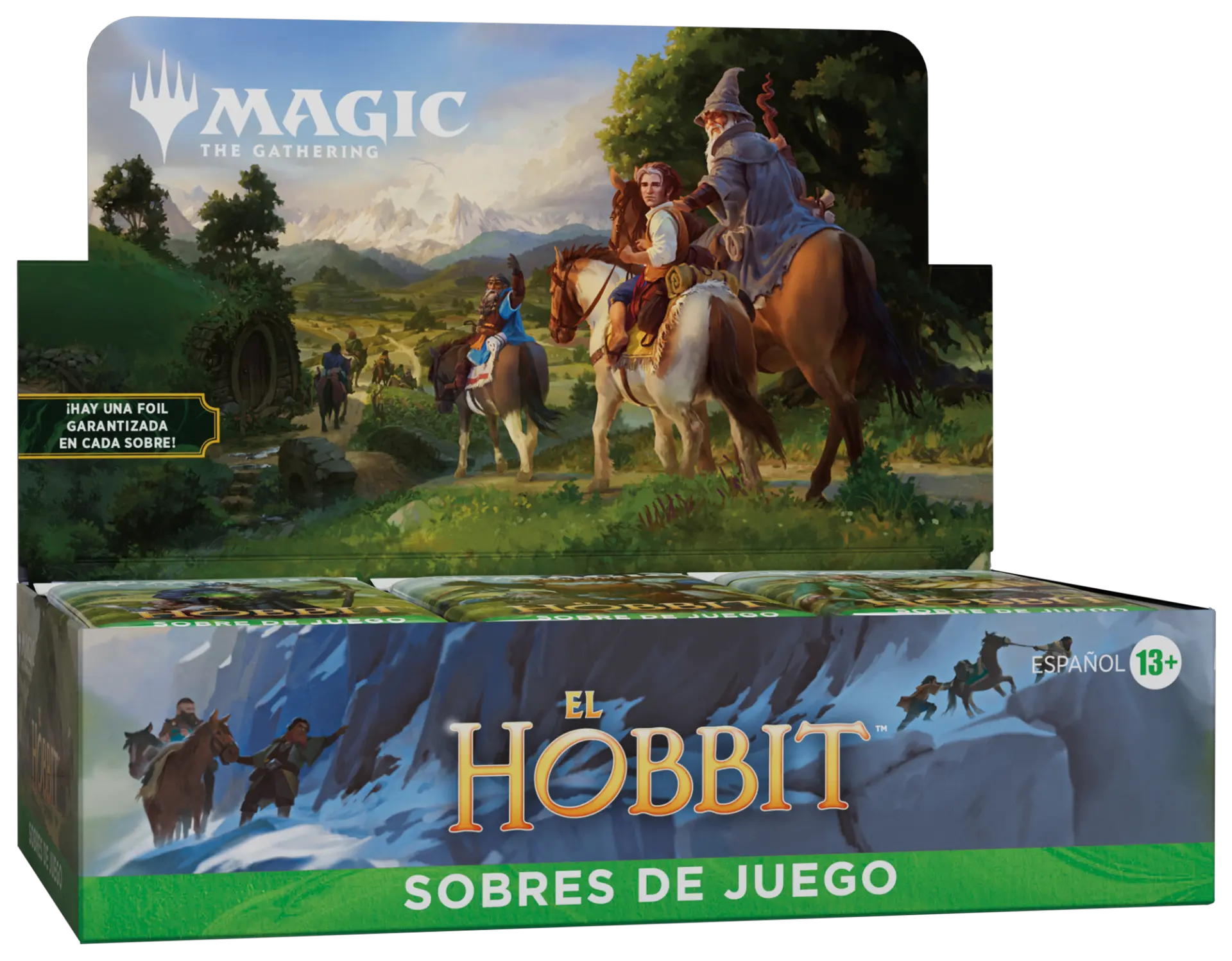Caja de Sobres de Juego El Hobbit (Inglés)