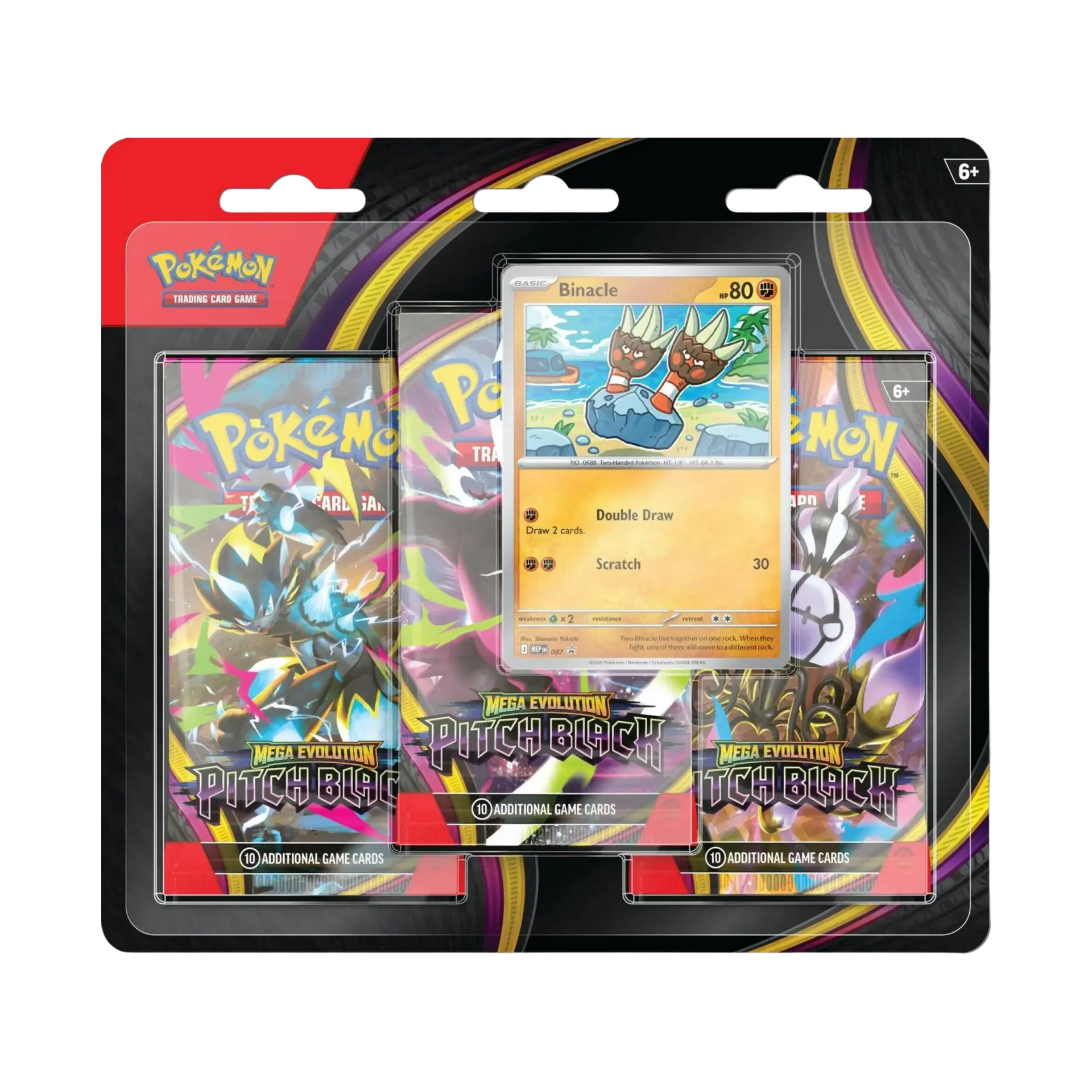 Pitch Black Booster Blister